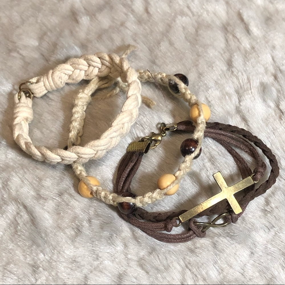 Bohemian Rope Bracelet Set
